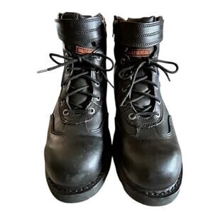 Harley-Davidson Men's Cross Roads II Lace Up Hiker Boots - Size 12 - Black175